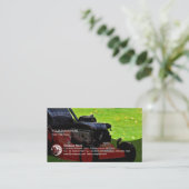 grasverzorging gras maaien tuinman landschap visitekaartje (Staand voorkant)