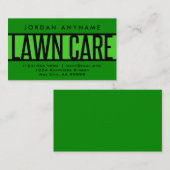 Grasverzorging groen Visitekaartje (Voorkant / Achterkant)