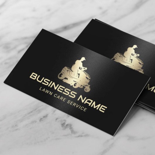 Grasverzorging & Landscaping Gouden Rijden Maaier  Visitekaartje