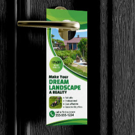 Grasverzorging Landscaping Maaien Gras Boom Servic Deurhanger