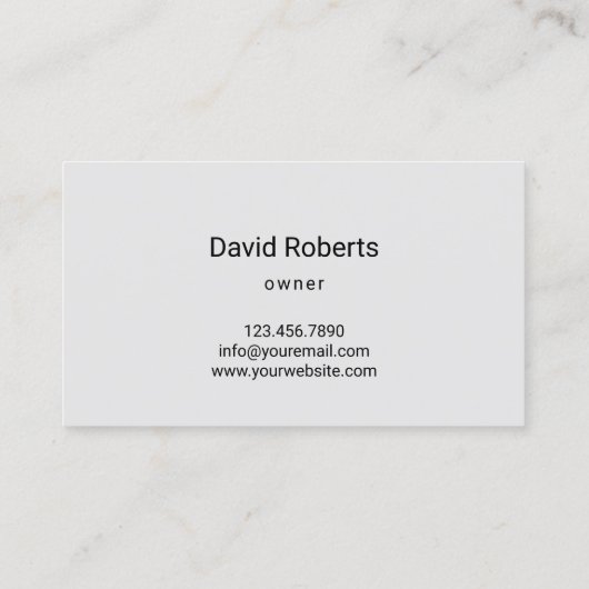 Grasverzorging & Landscaping maaiservice Visitekaartje (Achterkant)