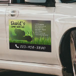 Grasverzorging & Landscaping Professionele Groenen Automagneet<br><div class="desc">Professionele Lawn Care & Landscaping Car Magnet.</div>