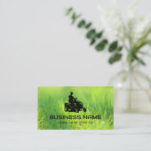 Grasverzorging & Landscaping Rijden Maaier Grass G Visitekaartje (Staand voorkant)