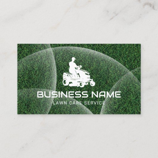Grasverzorging & Landschapsarchitectuur Rijmaaier  Visitekaartje (Voorkant)