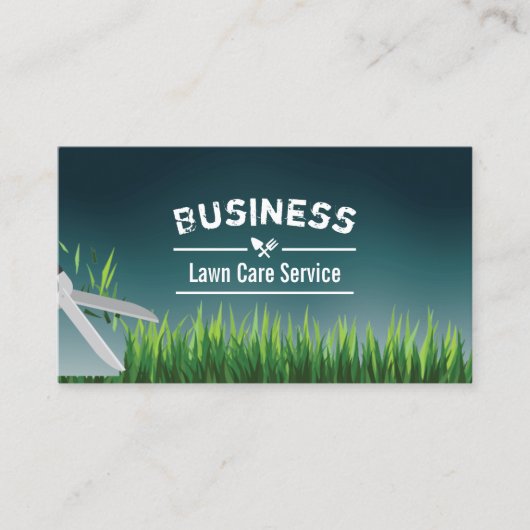 Grasverzorging & Landschapsarchitectuur Service Bl Visitekaartje (Voorkant)
