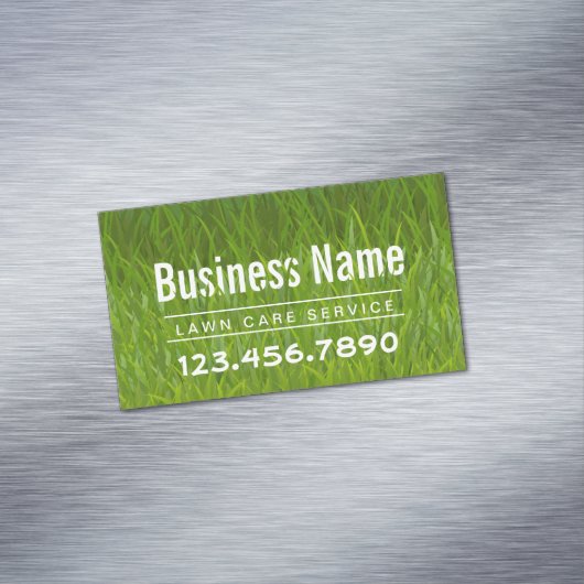 Grasverzorging & Landschapsarchitectuur Service Gr Visitekaartje Magneet (Voorbeeld)
