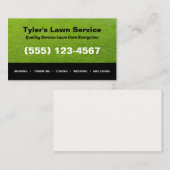 grasverzorging maaien landschapsarchitectuur gemaa visitekaartje (Voorkant / Achterkant)