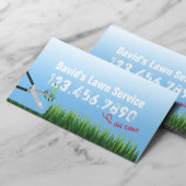 Grasverzorging & maaien Tuinieren Service Visitekaartje