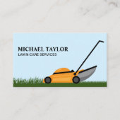 Grasverzorging maaien Tuinieren Visitekaartje (Voorkant)