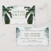 Grasverzorging of landschapsarchitectuur visitekaartje (Voorkant / Achterkant)