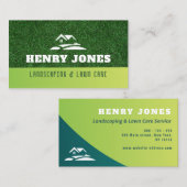 graszorg en groen visitekaartje voor landschapsond (Voorkant / Achterkant)