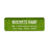 Graszorg & Landschapsarchitectuur Service Groen Etiket (Voorkant)