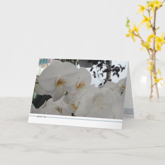 grate*ful kaart (Gele Bloem)