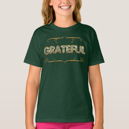 GRATEFUL 02 T-SHIRT (Voorkant)