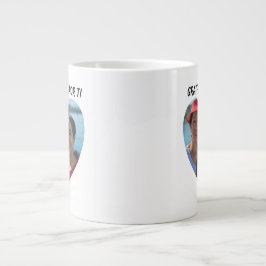 Grateful Agradecida tweetalig Moederdag hart Grote Koffiekop