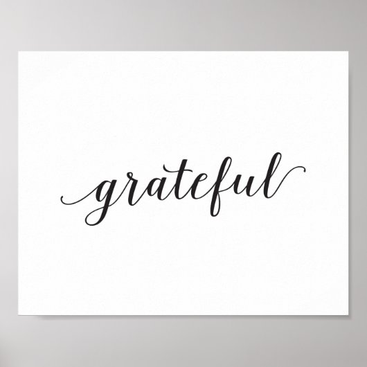 Grateful - Art Print - Decor (Voorkant)