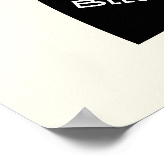 Grateful - Blessed Poster (Hoek)