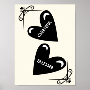 Grateful - Blessed Poster