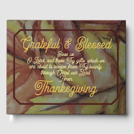 Grateful & Blessed Thanksgiving Journal Gastenboek