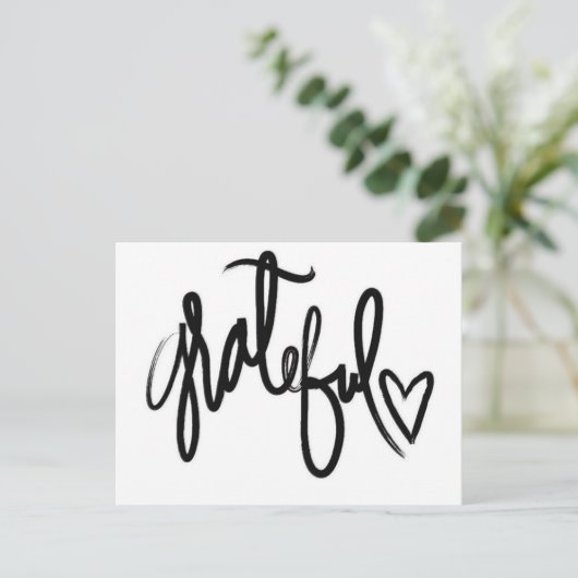 Grateful Briefkaart (Staand voorkant)