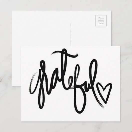 Grateful Briefkaart (Voorkant / Achterkant)