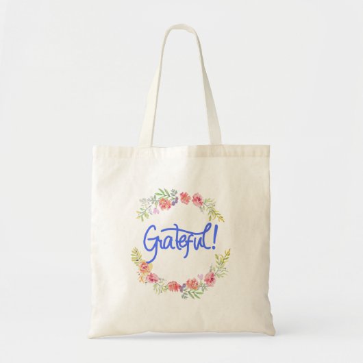 Grateful Canvas tas (Voorkant)
