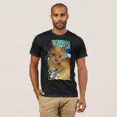 Grateful Cat T-shirt (Voorkant volledig)