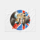 Grateful Dead Europe 72 1 Fleece Deken (Voorkant (Horizontaal))