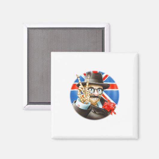 Grateful Dead Europe 72 1  Magneet (Voorkant / Achterkant)