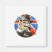 Grateful Dead Europe 72 1  Magneet (Voorkant)