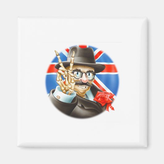 Grateful Dead Europe 72 1 Magneet (Voorkant)