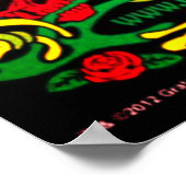 Grateful Dead Rock Band Concert Poster (Hoek)