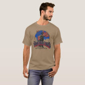 Grateful Deadwenty Years So Far American Flag Vint T-shirt (Voorkant volledig)