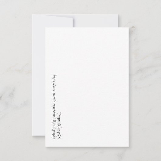 Grateful dode calavera briefpapier kaart (Achterkant)