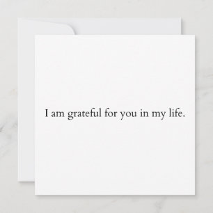 Grateful Flat Note-Kaart Notitiekaartje