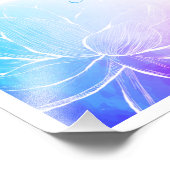 Grateful Floral Art Print Foto Afdruk (Hoek)