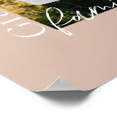 Grateful for Family Modern Geometric Arch 1 Photo Poster (Hoek)