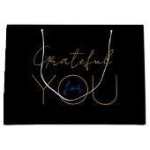 "Grateful for you" cadeau Groot Cadeauzakje (Voorkant)