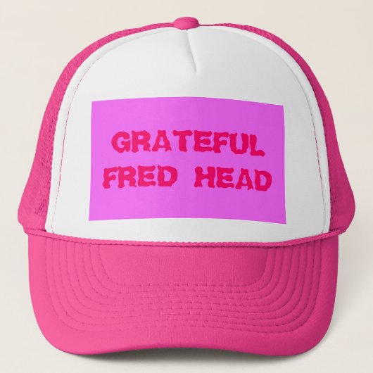 GRATEFUL FRED HEAD 1 TRUCKER PET (Voorkant)