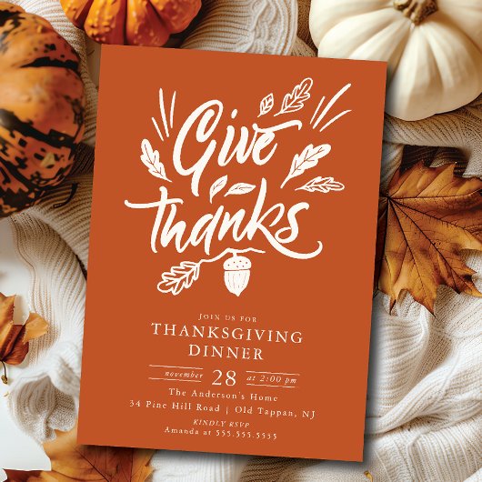 Grateful Gatherings Thanksgiving Diner Kaart