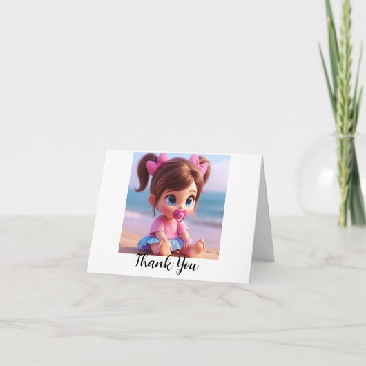 Grateful Giggles: Baby - Dankjewel Kaarten (Voorkant)