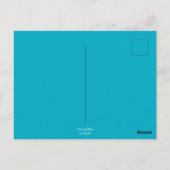 Grateful grillige Polar Beer Faux Glas in lood Briefkaart (Achterkant)