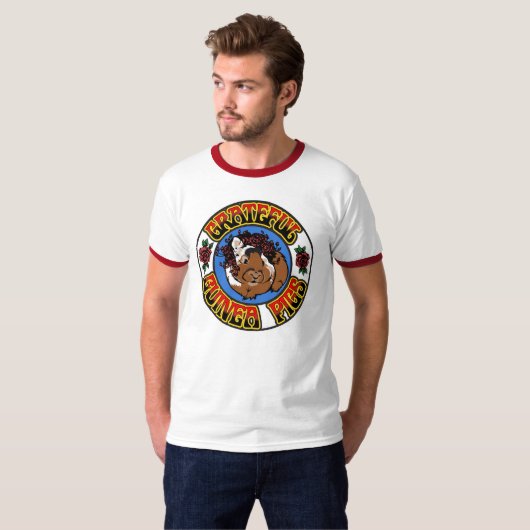 Grateful Guinea Pig T-shirt (Voorkant volledig)