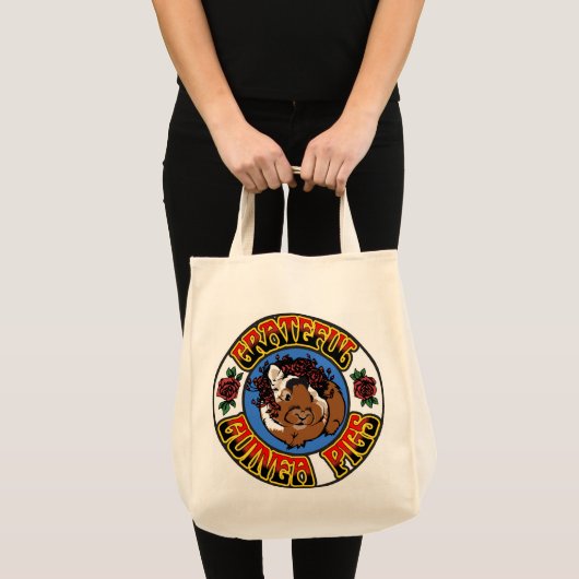 Grateful Guinea Pig Tote Bag (Voorkant (product))