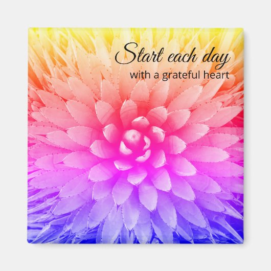 Grateful hartquote magneet (Voorkant)