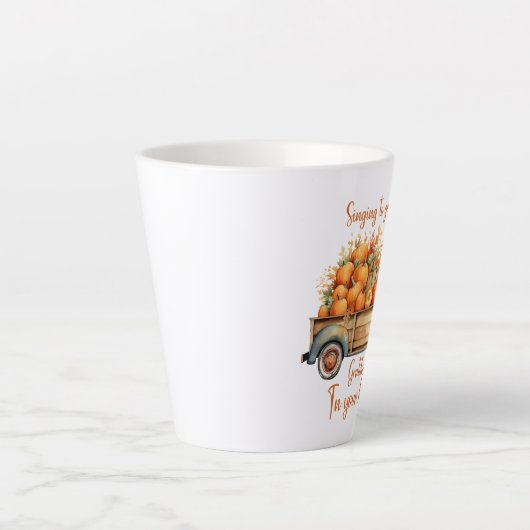 Grateful Harvest – Singing to God with Autumn Joy Latte Mok (Voorkant)