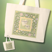 Grateful Heart Joyful Life Personalized Tote Bag 