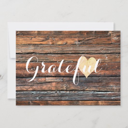Grateful Heart - Note Cards Notitiekaartje (Voorkant)