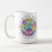 Grateful Heart Peaceful Mind Restful Soul Koffiemok (Links)