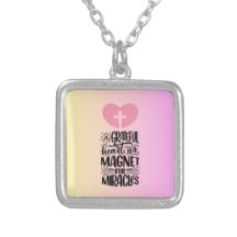 Grateful Heart Pendant Ketting | Een dankbaar hart